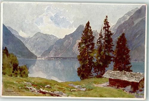 1912 Königssee-Kessel Alpiner Kunstverlag Eugen Richter Nr. 19