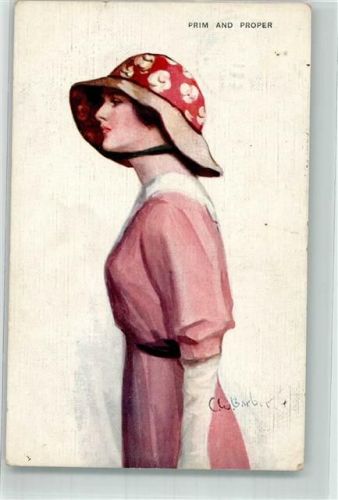 1914 Frau Hutmode Prim and Proper