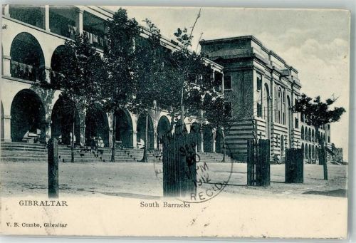 Gibraltar 1912 South Barracks
