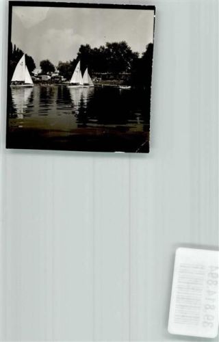 Sonsfeld Hagener Meer mit Campingplatz Segelboote Foto Original aus Archiv eines Ansichtskartenverlags Ort handschriftlich
