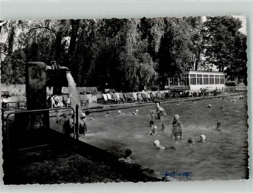 Niederbreisig Schwimmbad Foto Original aus Archiv eines Ansichtskartenverlags Ort handschriftlich
