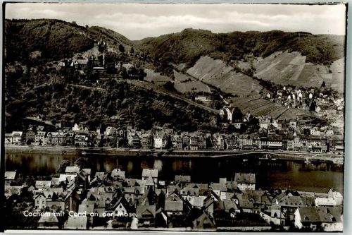 Cochem beschnitten FOTO AK Cond