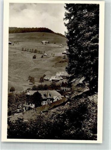 79674 W7868 Muggenbrunn Foto AK Gasthaus Grüner Baum