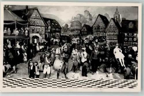 Sonneberg Deutsches Spielzeugmuseum Thüringer Kirmes Weltausstellungsgruppe f.Brüssel 1910