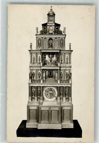 Goslar Alte Goslarer Kunst-Uhr gefertigt von Hermann Wecken