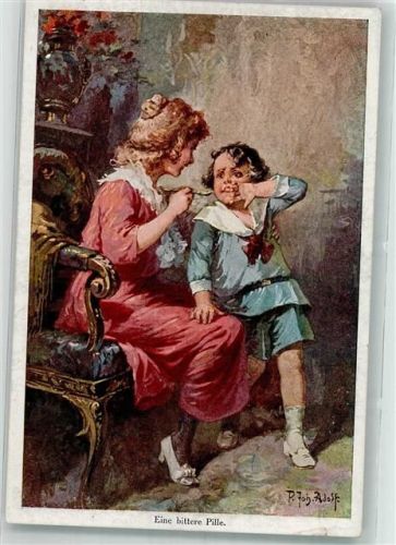 Bittere Pille Mutter Kind Münchner Kunst Nr. 3147