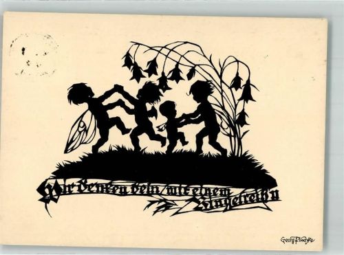 1931 Engel tanzen Ringelreihen