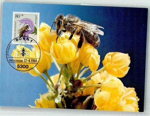 Honigbiene Blumen Sondermarke