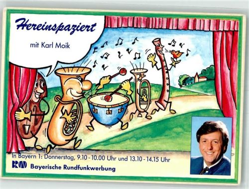 Bayern 1 Hereinspaziert mit Karl Moik