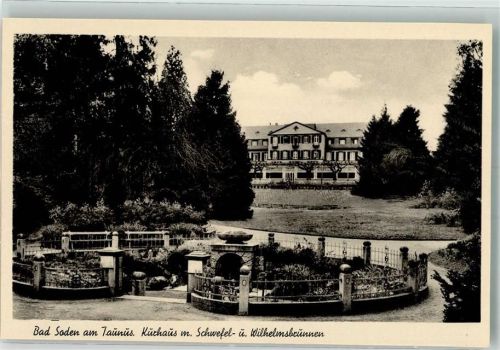 Bad Soden Kurhaus Schwefel und Wilhelmsbrunnen