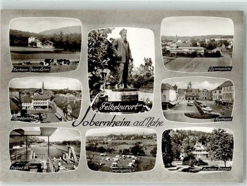 Sobernheim Denkmal Felke Pension Marktplatz Schwimmbad Rathaus Campingplatz