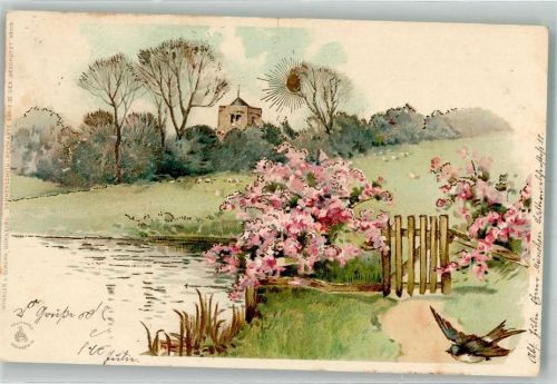 1899 Sonnenschein-Postkarte Serie III
