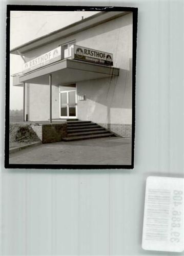 Büttelborn Gasthaus Rasthaus Ort handschriftlich Foto Original aus Archiv eines Ansichtskartenverlags