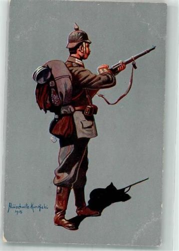 1916 sign. Lüschwitz-Koreffski Infanterist des 4. Garde-Regt. zu Fuß Wohlfahrtskarte Krankenpflegeanstalten Rotes Kreuz Feldpost Grafenwöhr
