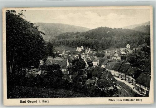 Bad Grund Blick vom Gittelder Berg
