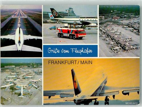 Frankfurt Olympic Feuerwehr Lufthansa Startbahn