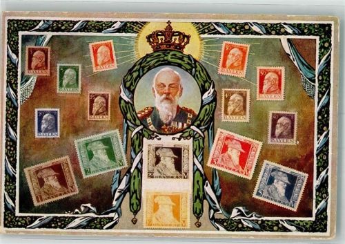1911 Prinzregent Luitpold von Bayern in Uniform Eisernes Kreuz Lorbeerkranz Adel Verlag Zieher, Ottmar No. 149