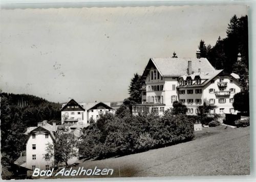 Bad Adelholzen Krankenhaus Kurhaus Foto Original aus Archiv eines Ansichtskartenverlags