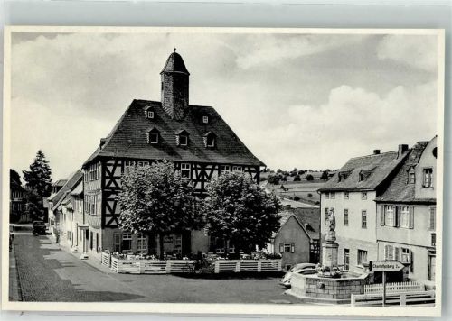 Holzappel Hotel Herrenhaus zum Bären Foto AK