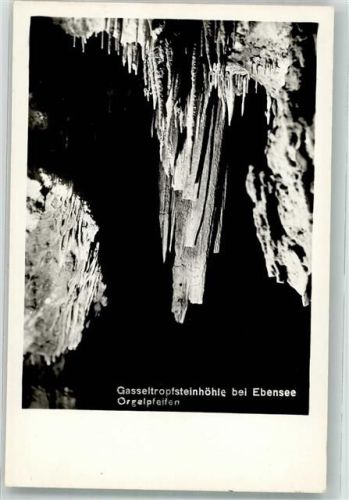 Ebensee Gasslhöhle Orgelpfeifen