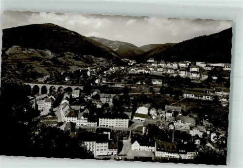 Hornberg mit Eisenbahnviadukt und Reichenbahntal