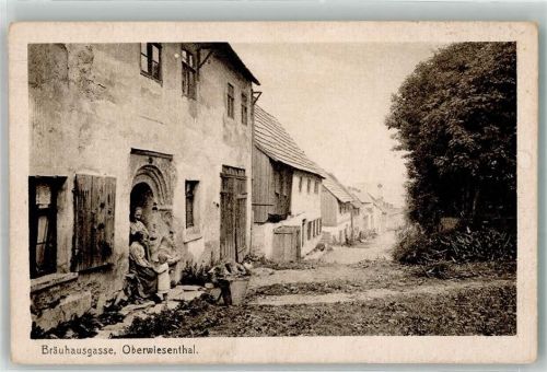 Oberwiesenthal Bräuhausgasse Foto Zillessen, Bertha