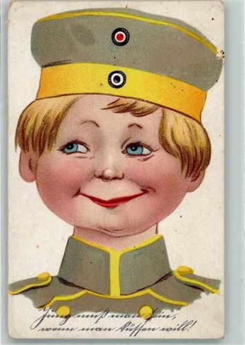 1918 Gesicht zum Schmunzeln Uniform