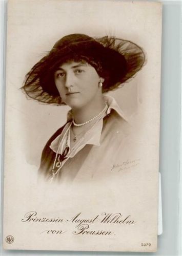 Prinzessin August Wilhelm Hutmode Perlenkette NPG 5379
