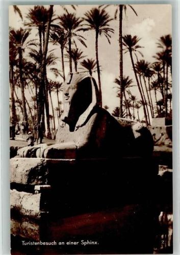 Gizeh Denkmal Sphinx Trinks-Bildkarte Reihe 731 Bild 7