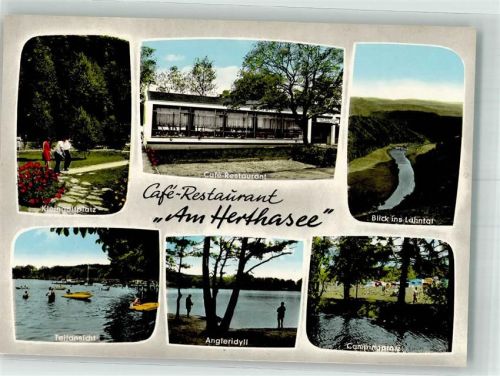Holzappel Cafe Gasthaus Am Herthasee Minigolf Campingplatz Angeln
