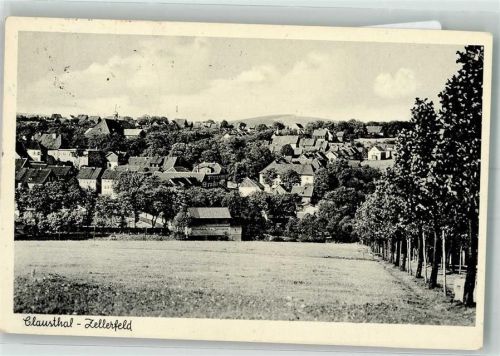 Clausthal-Zellerfeld Allee vor der Stadt Notopfermarke