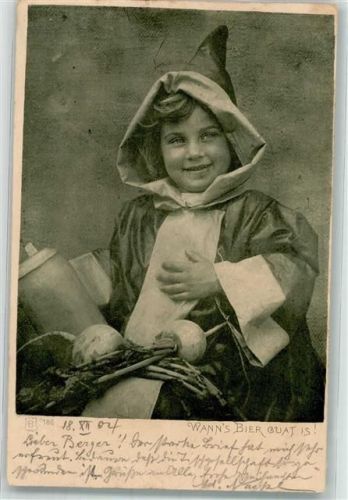 München 1907 Bierkrug Rettich