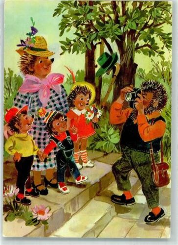 1980 Mecki und Familie Planet Verlag