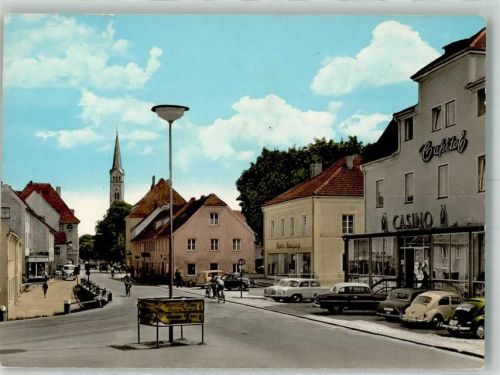 Plattling Bahnhofstrasse VW Käfer auto