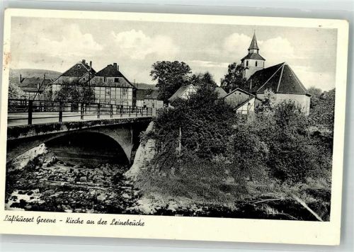 Greene Leinebrücke mit St. Martin Kirche