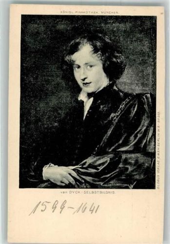 sign. Van Dyck, Antonius Selbstbildnis
