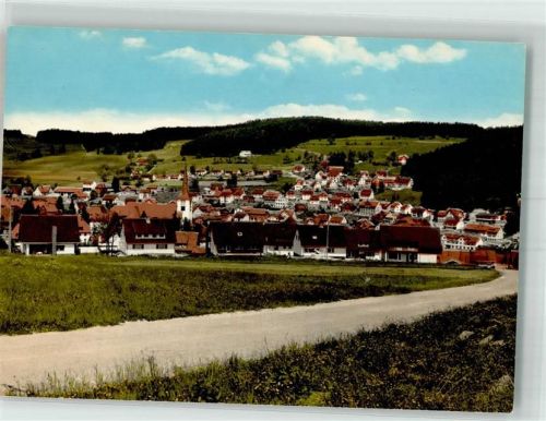 78136 W7745 Schonach im Schwarzwald - mit Kirche St. Urban