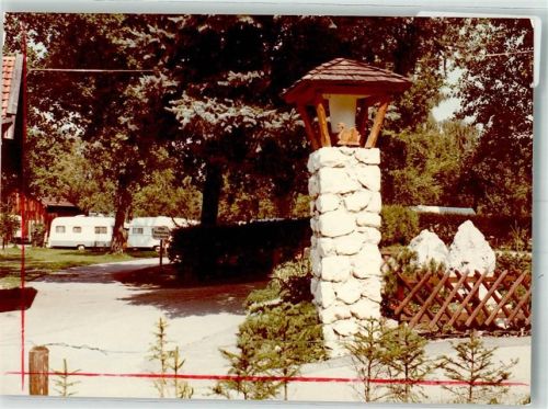 Waging Campingplatz Foto Original aus Archiv eines Ansichtskartenverlags Ort handschriftlich