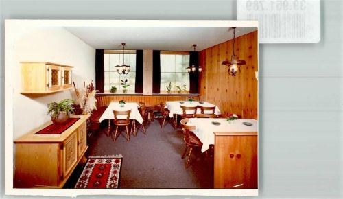 Rastatt Gaststube einer Pension Foto Original aus Archiv eines Ansichtskartenverlags Ort handschriftlich