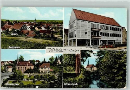 Waibstadt Rathaus Inselgarten Schwarzbach