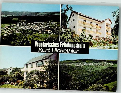 Kemmenau Vegetarisches Erholungsheim Kurt Hickethier