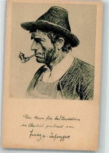 Ein Bauer aus Südtirol mit Pfeife Verlag für das Deutschtum im Ausland Nr. 193