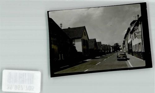 Wörth Werbung Karlsberg Bier Auto Ort handschriftlich Foto Original aus Archiv eines Ansichtskartenverlags
