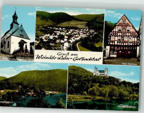 Weinähr Kath. Kirche Historisches Rathaus Campingplatz Kloster Arnstein