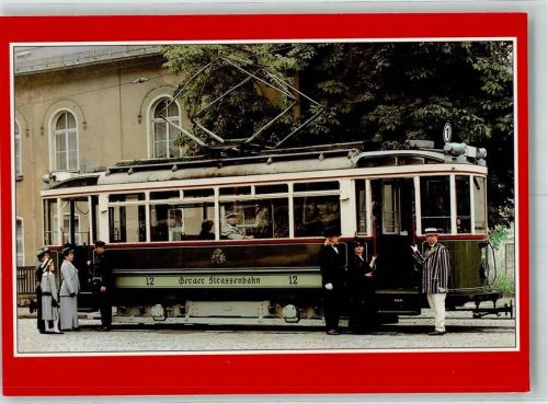 Gera Straßenbahn Tw Nr. 12 100 Jahre 1892-1992