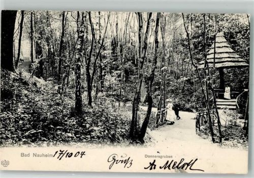 Bad Nauheim 1904 Donnersgraben