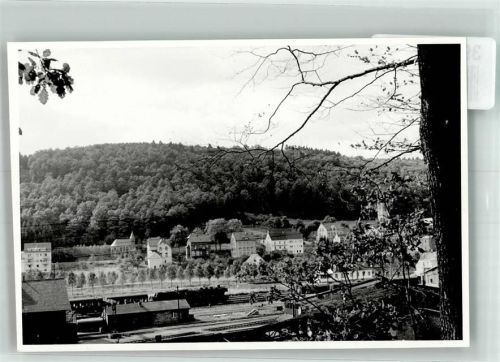 Jünkerath Bahnhof mit Dampflokomotiven Foto Original aus Archiv eines Ansichtskartenverlags Ort handschriftlich