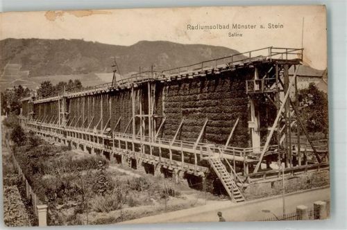 Bad Münster-Ebernburg 1917 Saline des Radiumsolbades