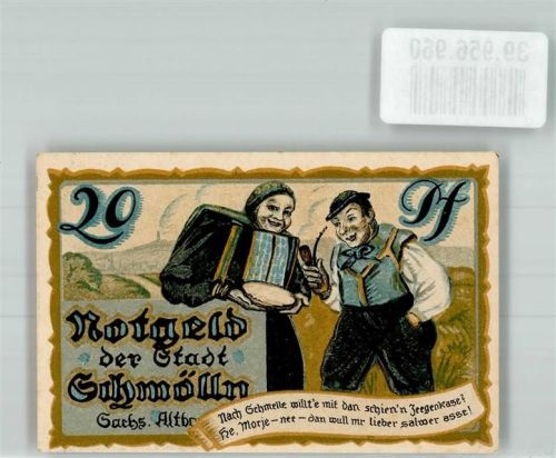 Schmölln 20 Pf. Ausgabe 1921