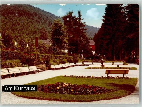Wildemann Am Kurhaus Ort handschriftlich Foto Original aus Archiv eines Ansichtskartenverlags